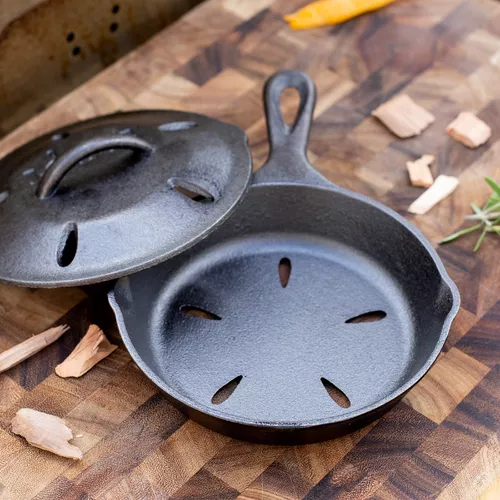 Lodge Cast Iron Smoker Skillet, 6.5"