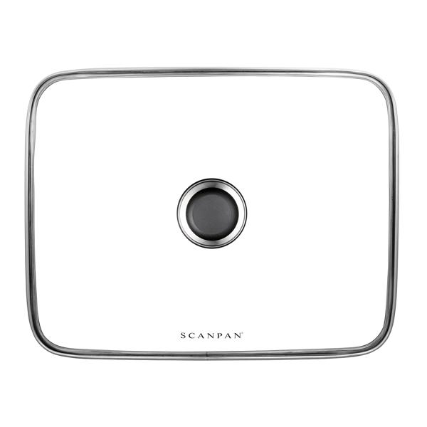 Scanpan Classic Rectangular Glass Lid, 15.25" x 10.5"