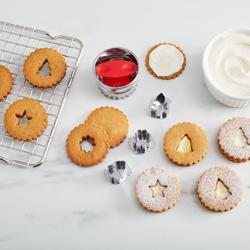 Holiday Linzer Cookie Cutters