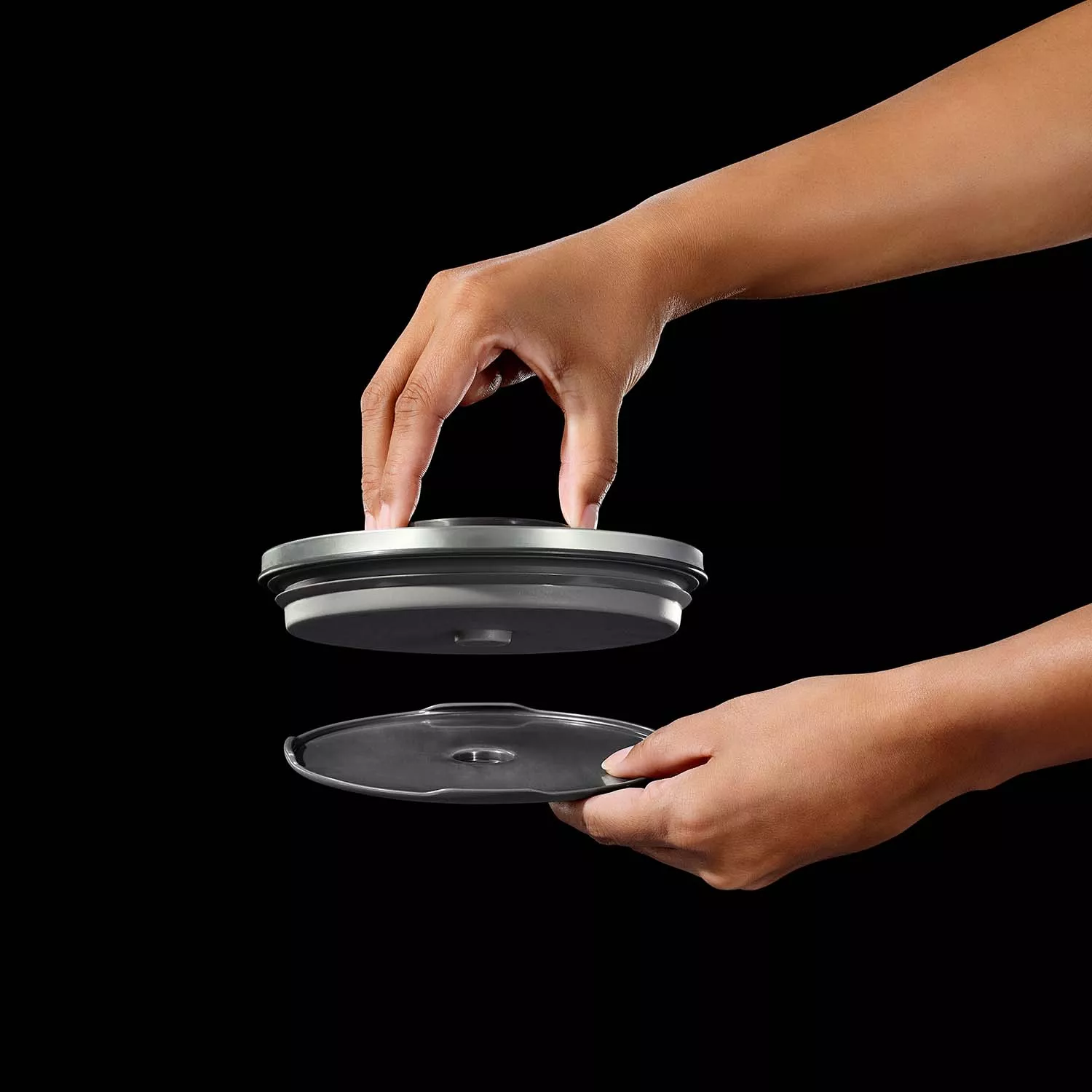 OXO Steel 3-Piece Glass POP Container Set