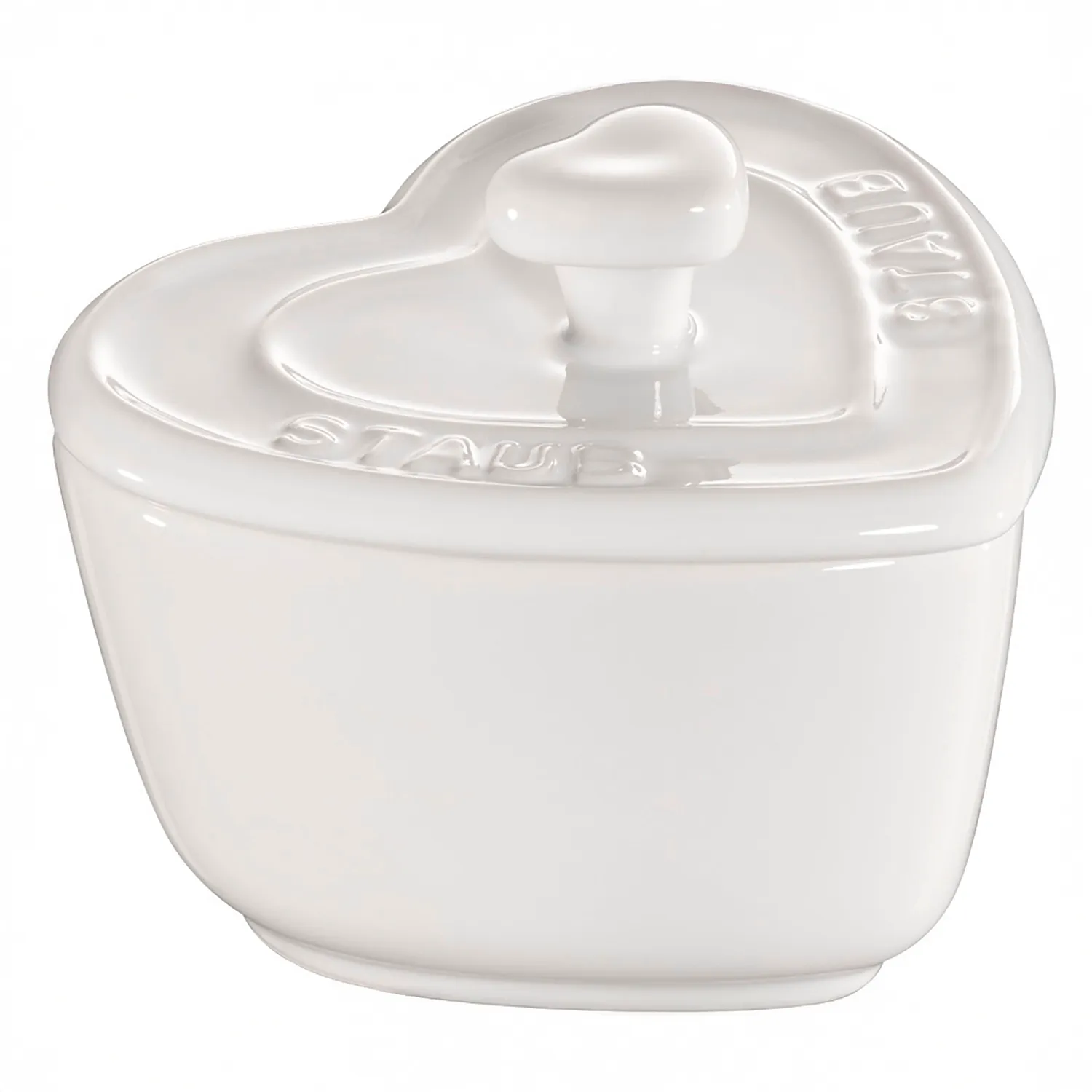 Staub Ceramic Mini Heart Cocottes, Set of 3