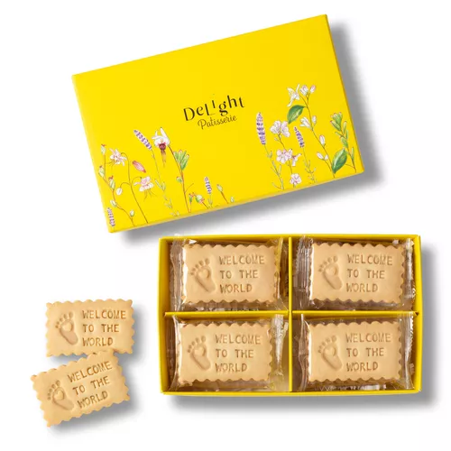 Delight Patisserie Welcome the Baby Cookie Box