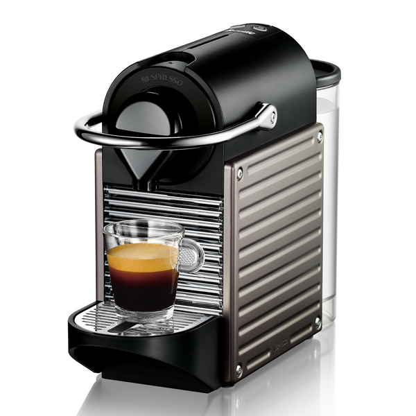 Nespresso Pixie by Breville Espresso Machine, Titan