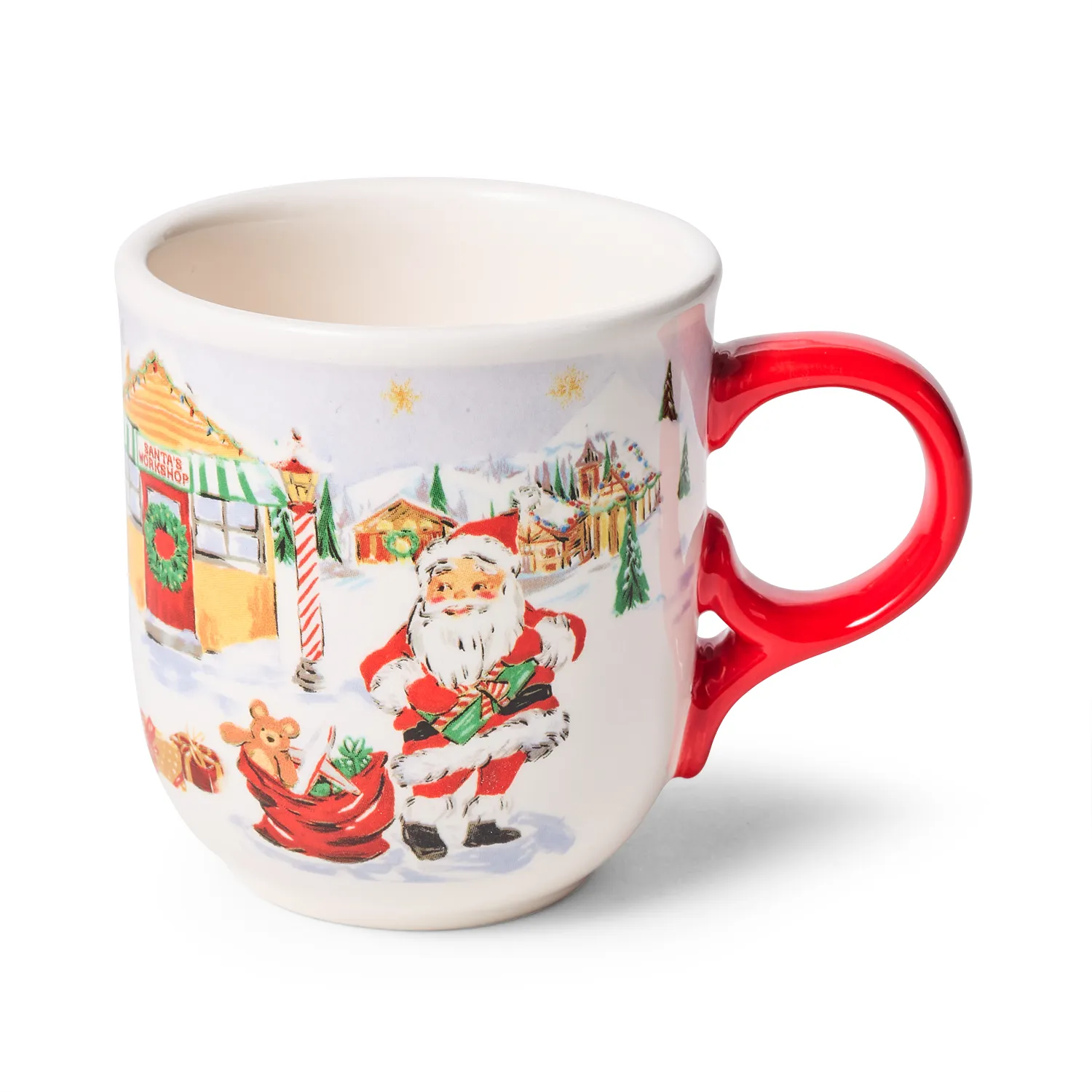 Sur La Table Santa's Workshop Mug