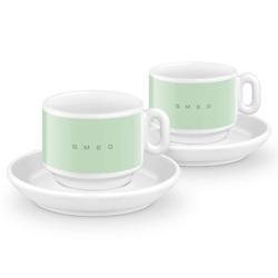 Smeg 50s Style Espresso Cup Set