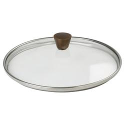 Cristel 1826 Glass Lid with Antique Brass Knob