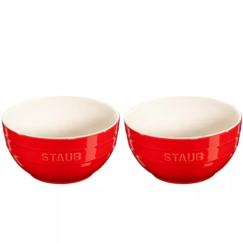 Staub Stoneware Bowls, Set of 2