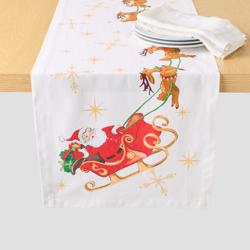 Sur La Table Jolly Santa Runner