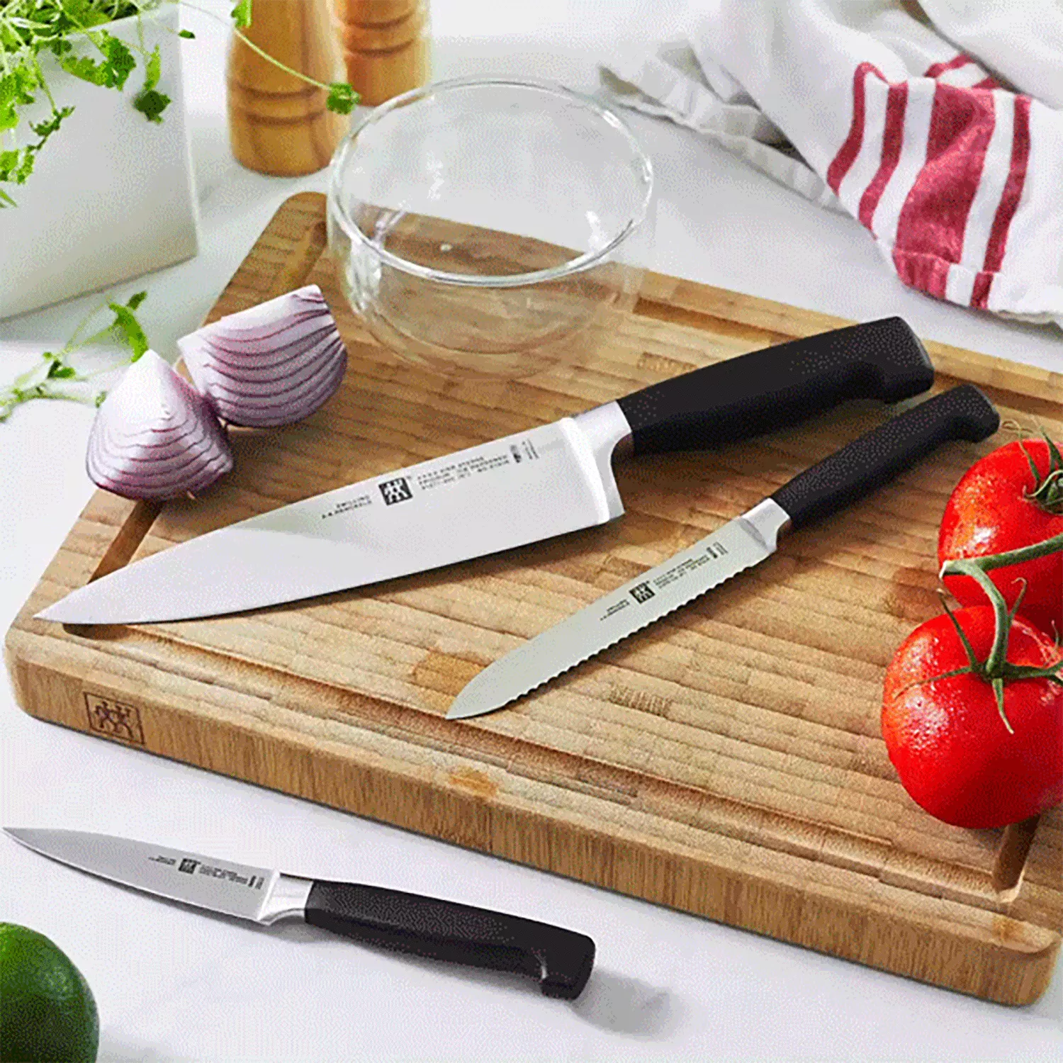 Zwilling J.A. Henckels Four Star Eco 3-Piece Knife Set