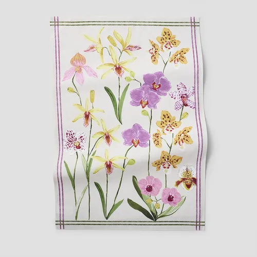 Sur La Table Orchid Kitchen Towel