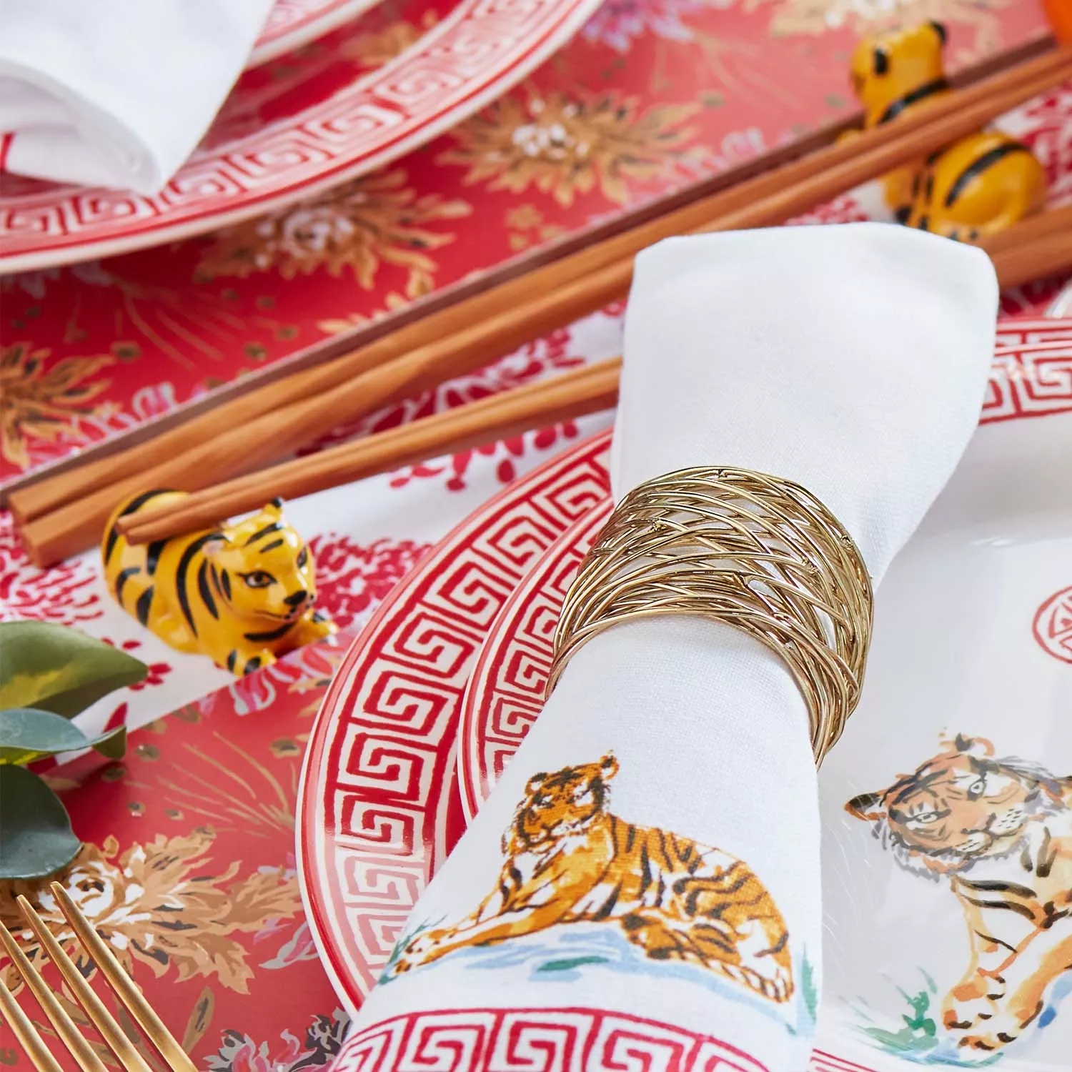 Sur La Table Wire Napkin Rings, Set of 4