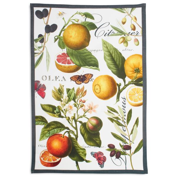 Sur La Table Botanical Citrus Kitchen Towel