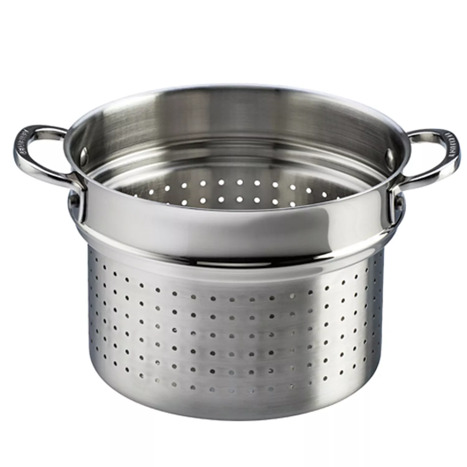 pasta pot with spout strainer lid induction –