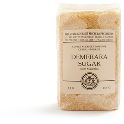 India Tree Demerara Sugar, 16 oz. The sugar has a pleasant taste, it doesn