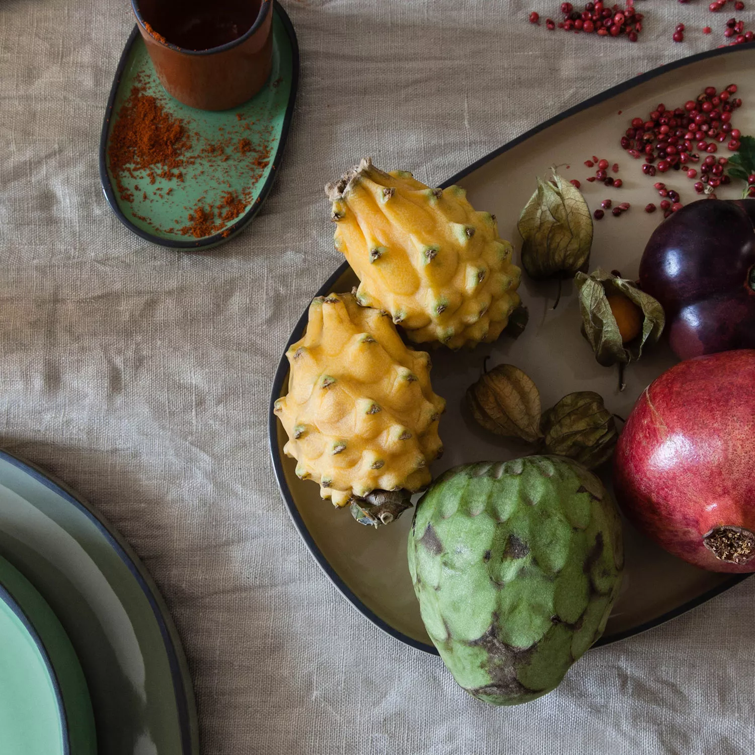 Revol Caractère Dinner Plates, 10.25", Set of 4