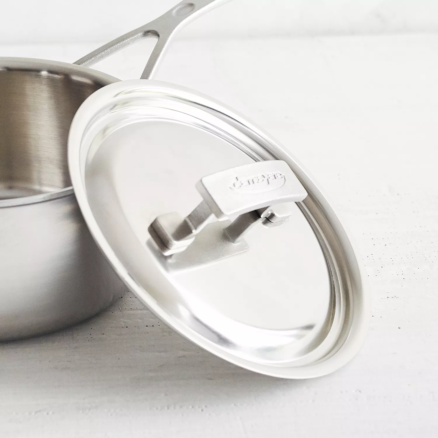 Demeyere Industry5 Stainless Steel Saucepan With Lid