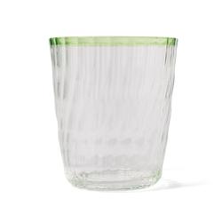 Sur La Table Orchid Optic Swirl Melamine Double Old Fashioned Glass