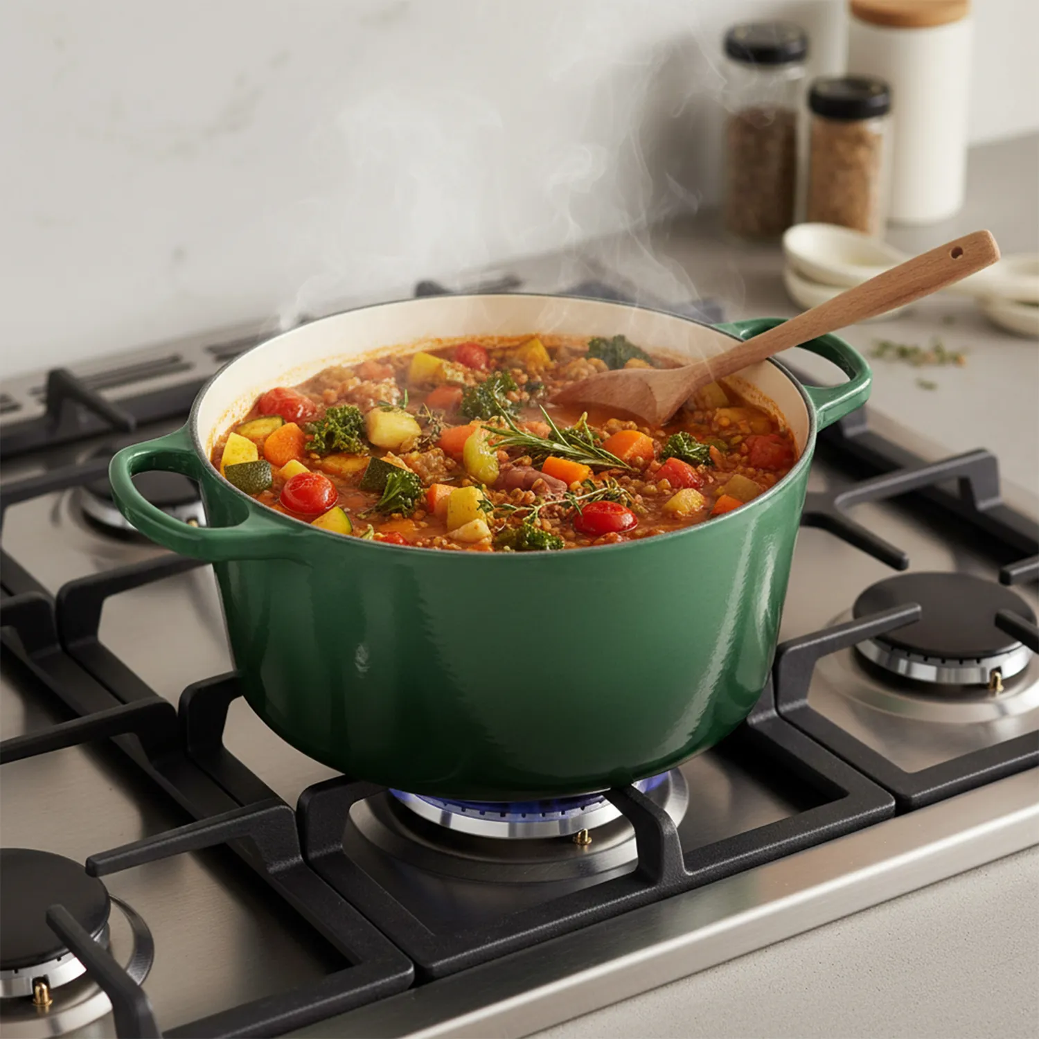 Le Creuset Signature Deep Round Dutch Oven, 6.5 qt.