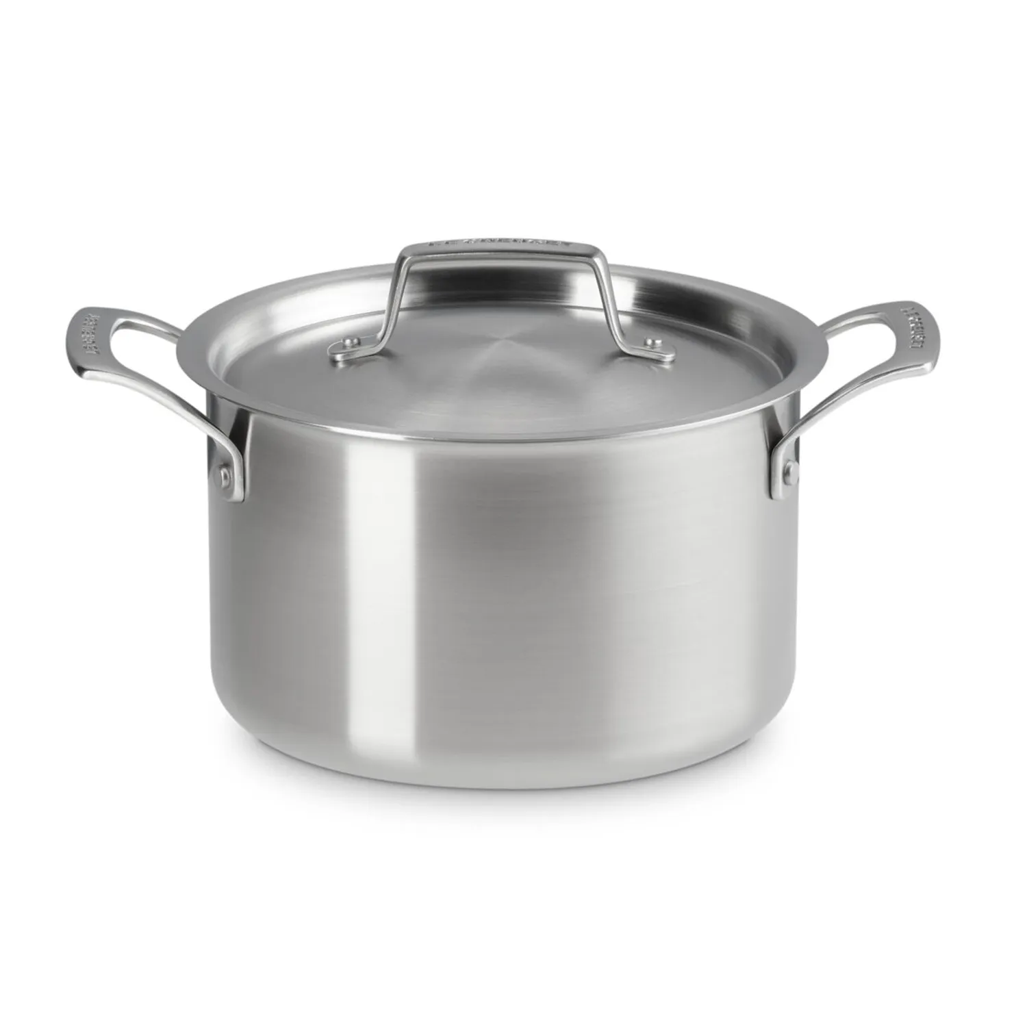 Le Creuset Essential Stainless Steel Stockpot, 4 qt.