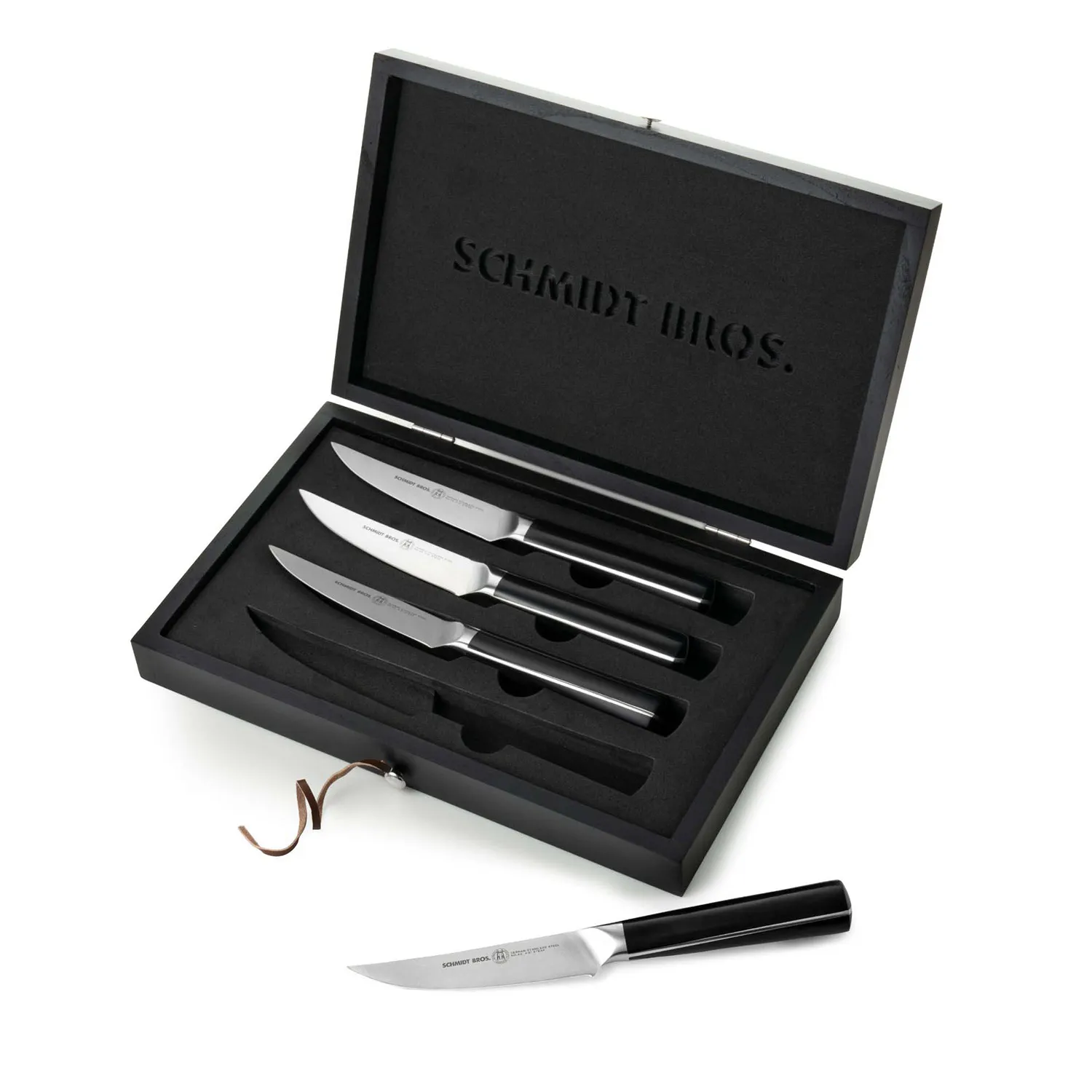 Schmidt Brothers Crosstown Steak Knives, Set of 4