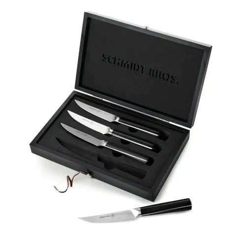 Schmidt Brothers Crosstown Steak Knives, Set of 4