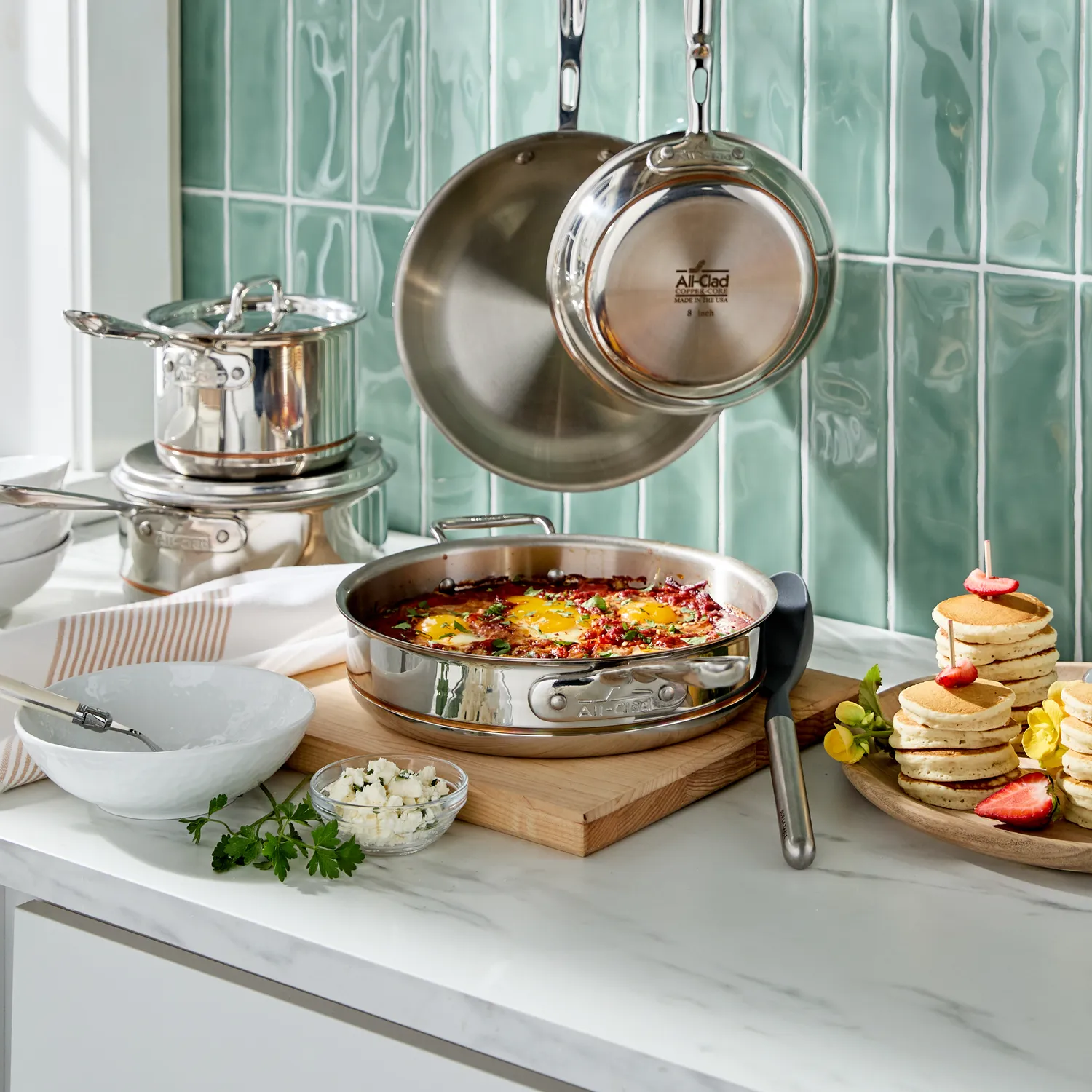 All-Clad Copper Core 10-Piece Cookware Set