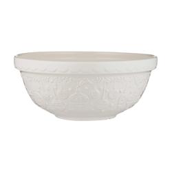 Mason Cash Deck The Halls Cream Mixing Bowl, 2.85 qt.