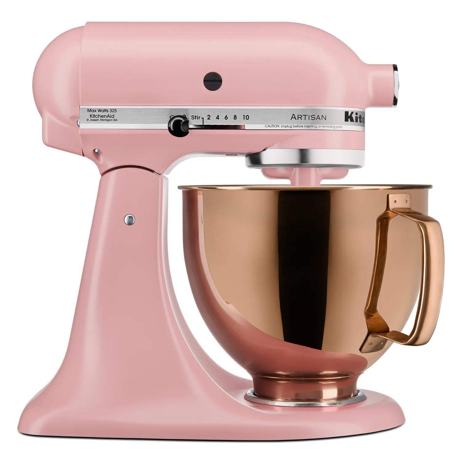 KitchenAid Tilt-Head Metallic Finish Stainless Steel Bowl, 5 qt.