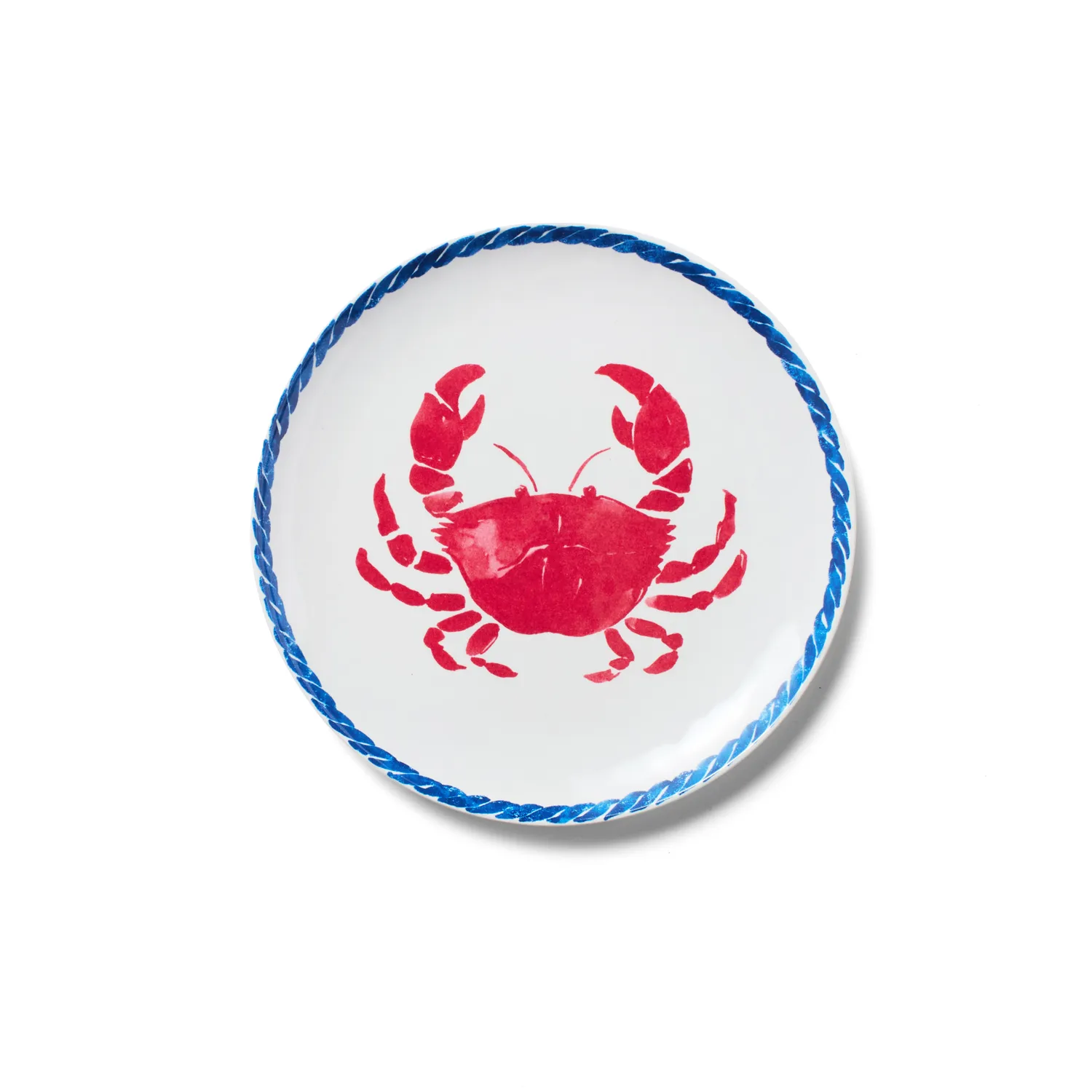 Sur La Table Seaside Melamine Appetizer Plates, Set of 4