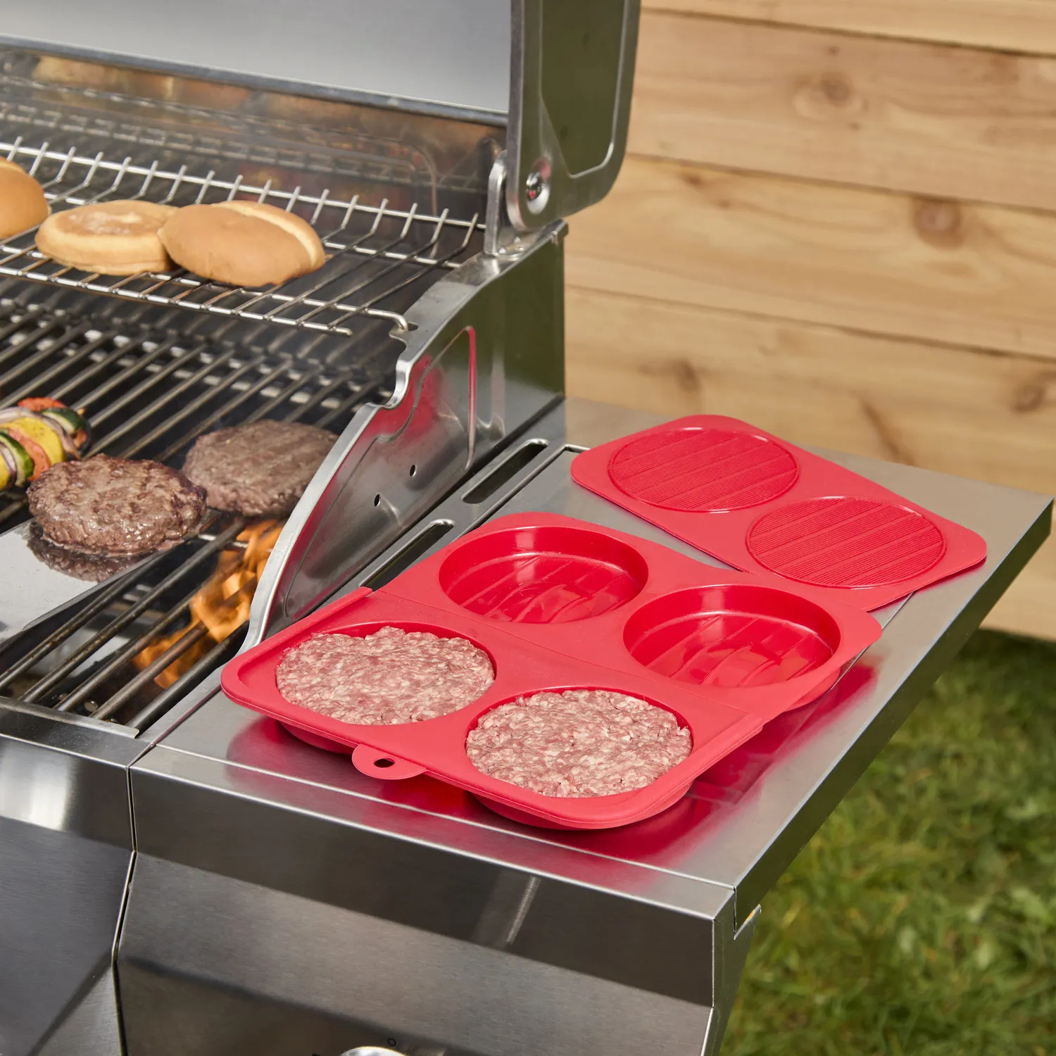 Sur La Table Silicone Burger Molds