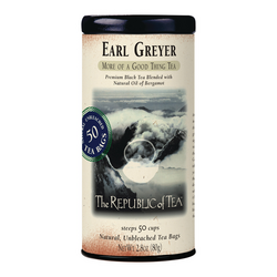 The Republic of Tea Earl Greyer Full-Leaf Tea This is my favorite tea