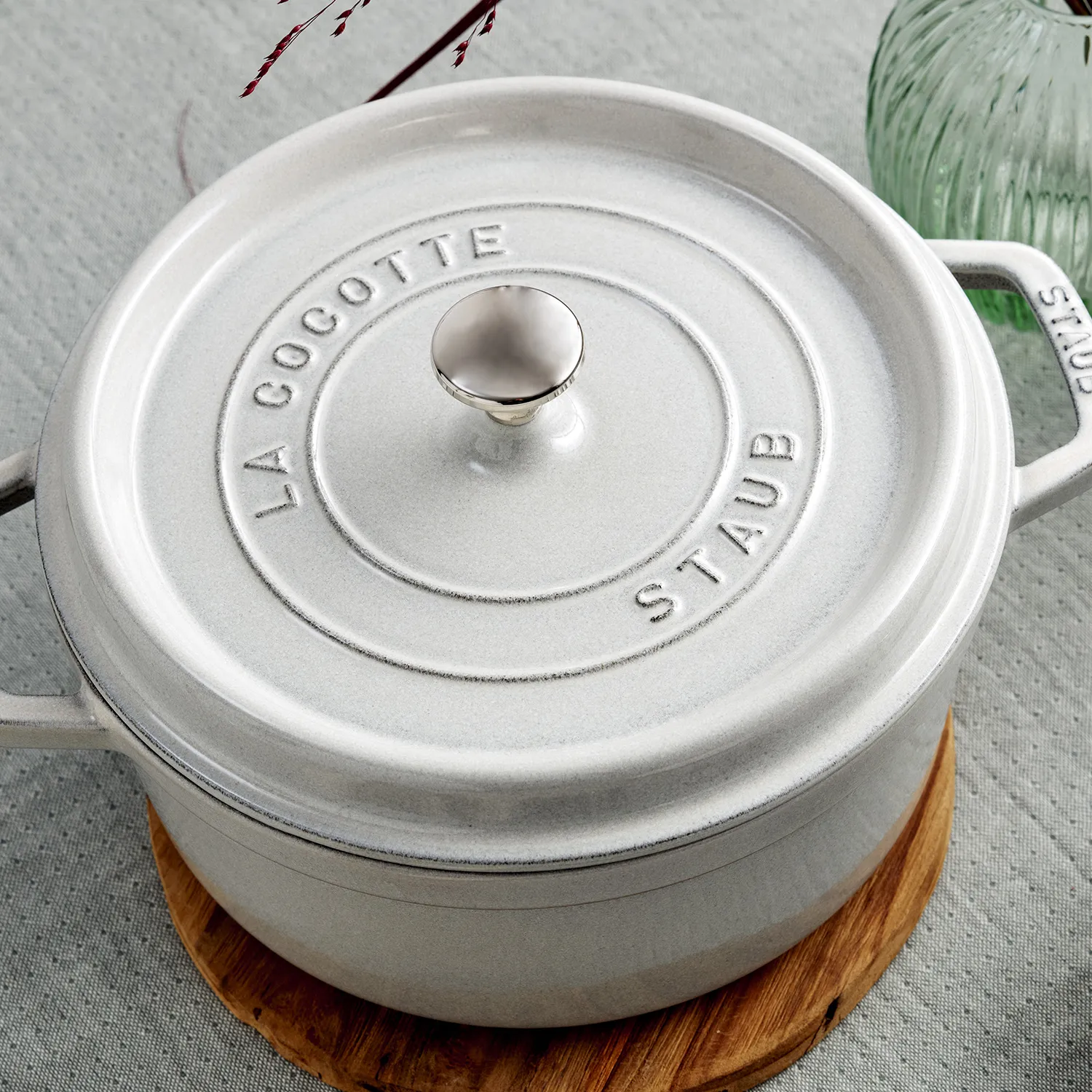 Staub Round Dutch Oven, 5.5 qt.