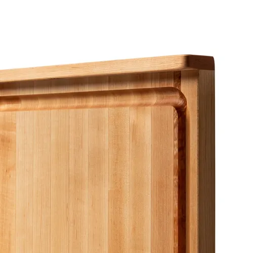 John Boos Maple Edge-Grain Countertop Cutting Board w/ Juice Groove, 1.25" Thick