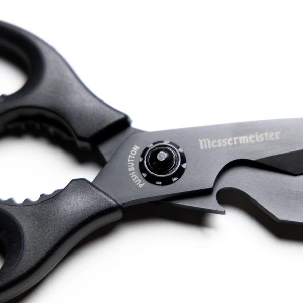 Messermeister Push-Button Multi-Purpose 9" Kitchen Shears - thumbnail 2