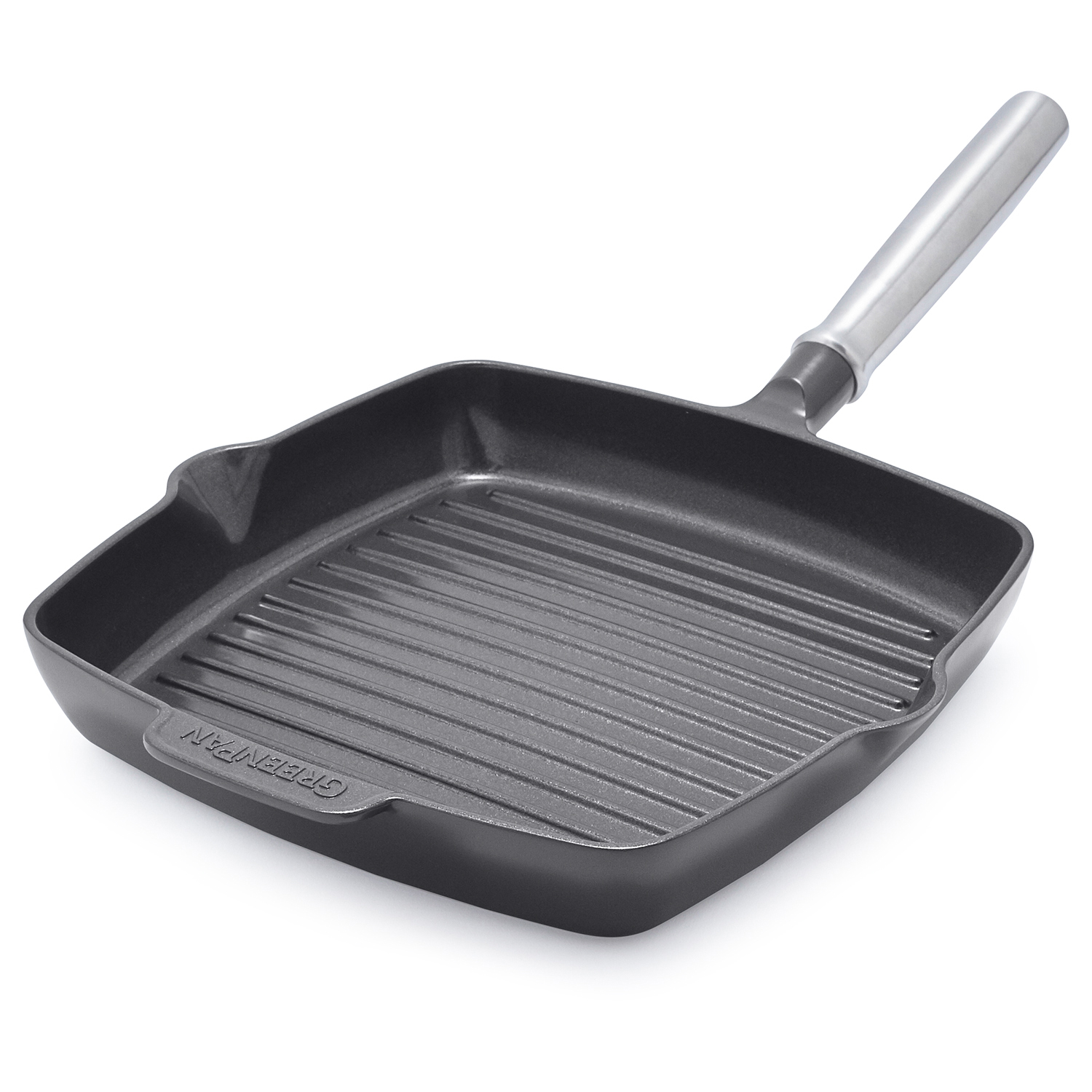 GreenPan SimmerLite Nonstick Grill, 10"