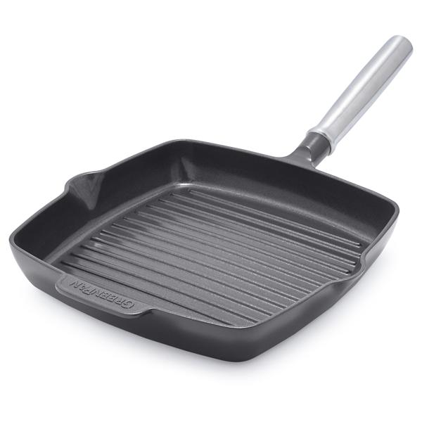 GreenPan SimmerLite Nonstick Grill, 10"