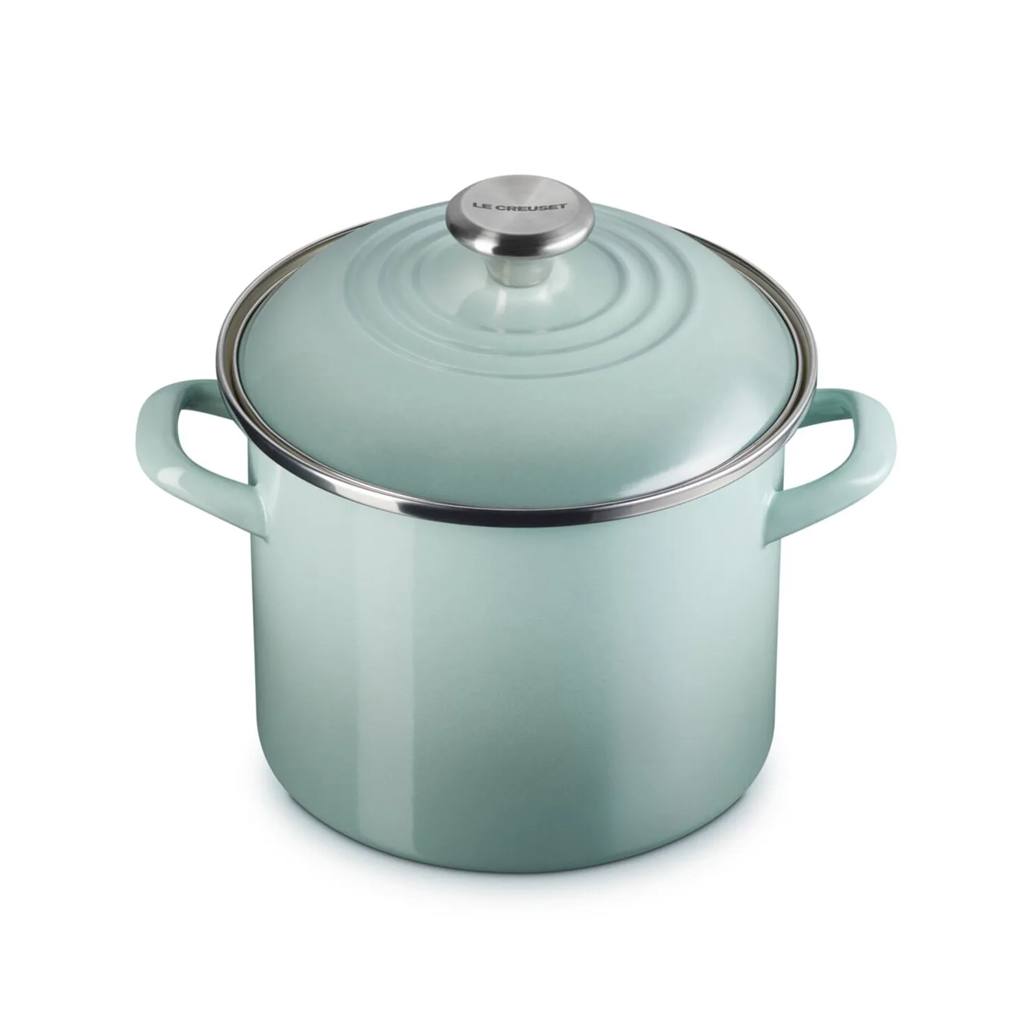 Le Creuset Enameled Steel Stockpot with Stainless Steel Knob, 6 qt.