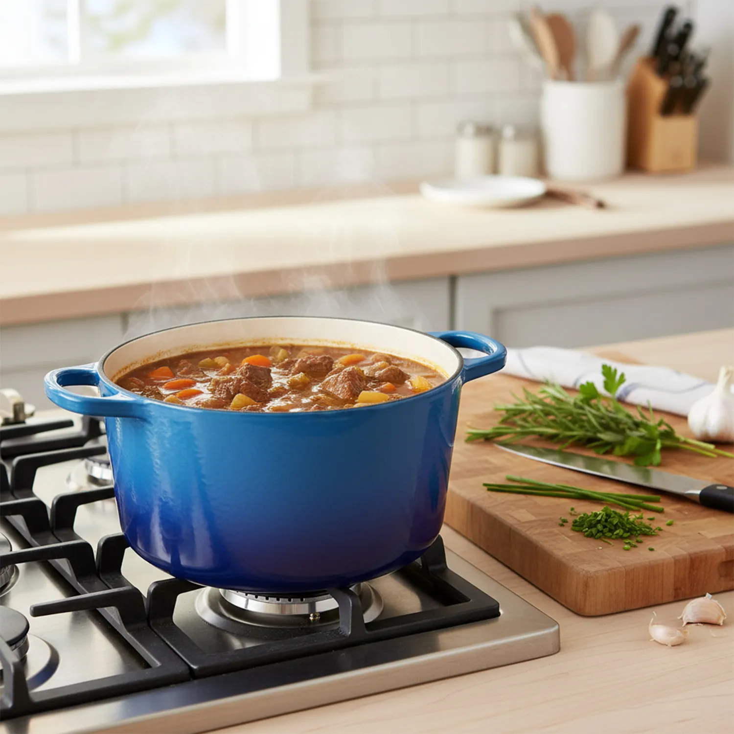 Le Creuset Signature Deep Round Dutch Oven, 6.5 qt.