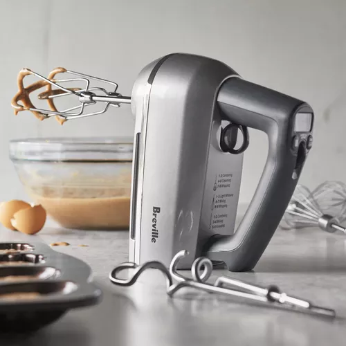 Breville Handy Mix Scraper, Silver