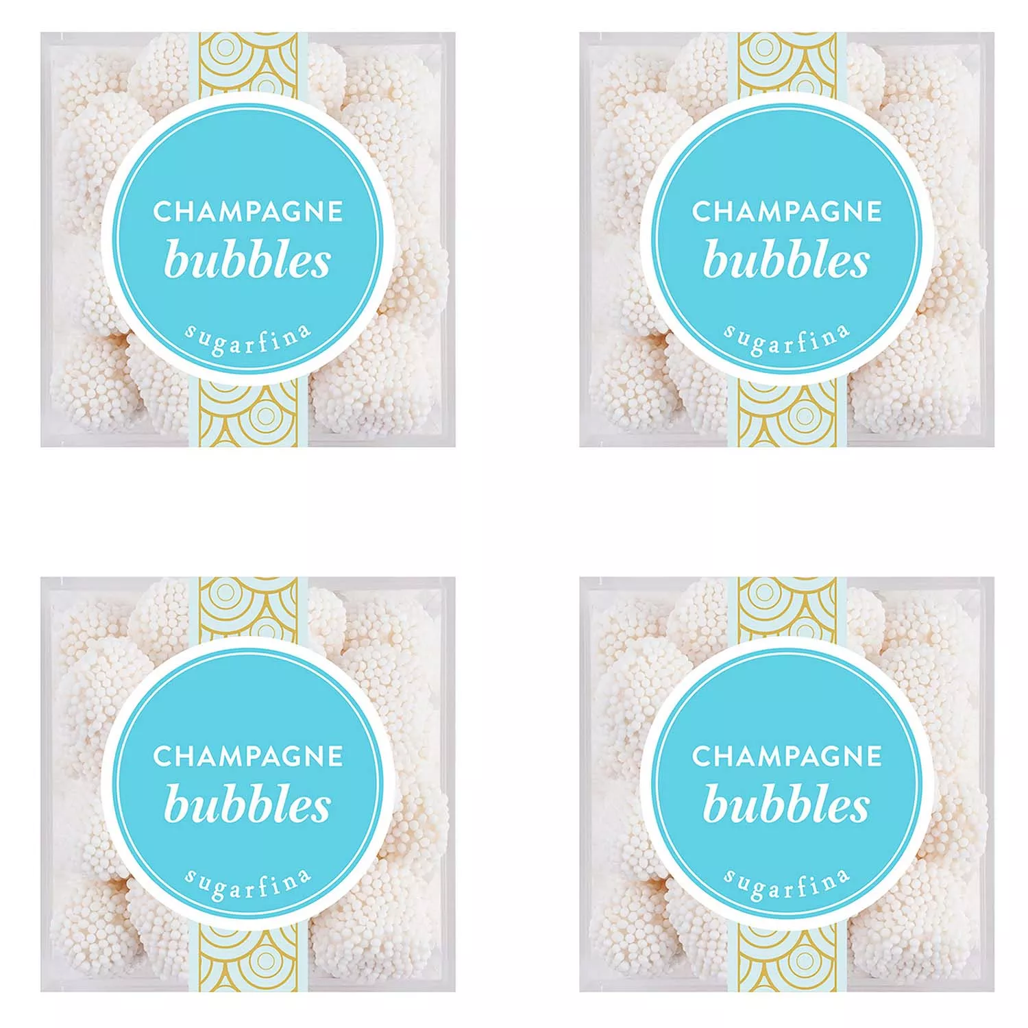 Sugarfina Champagne Bubbles, Set of 4