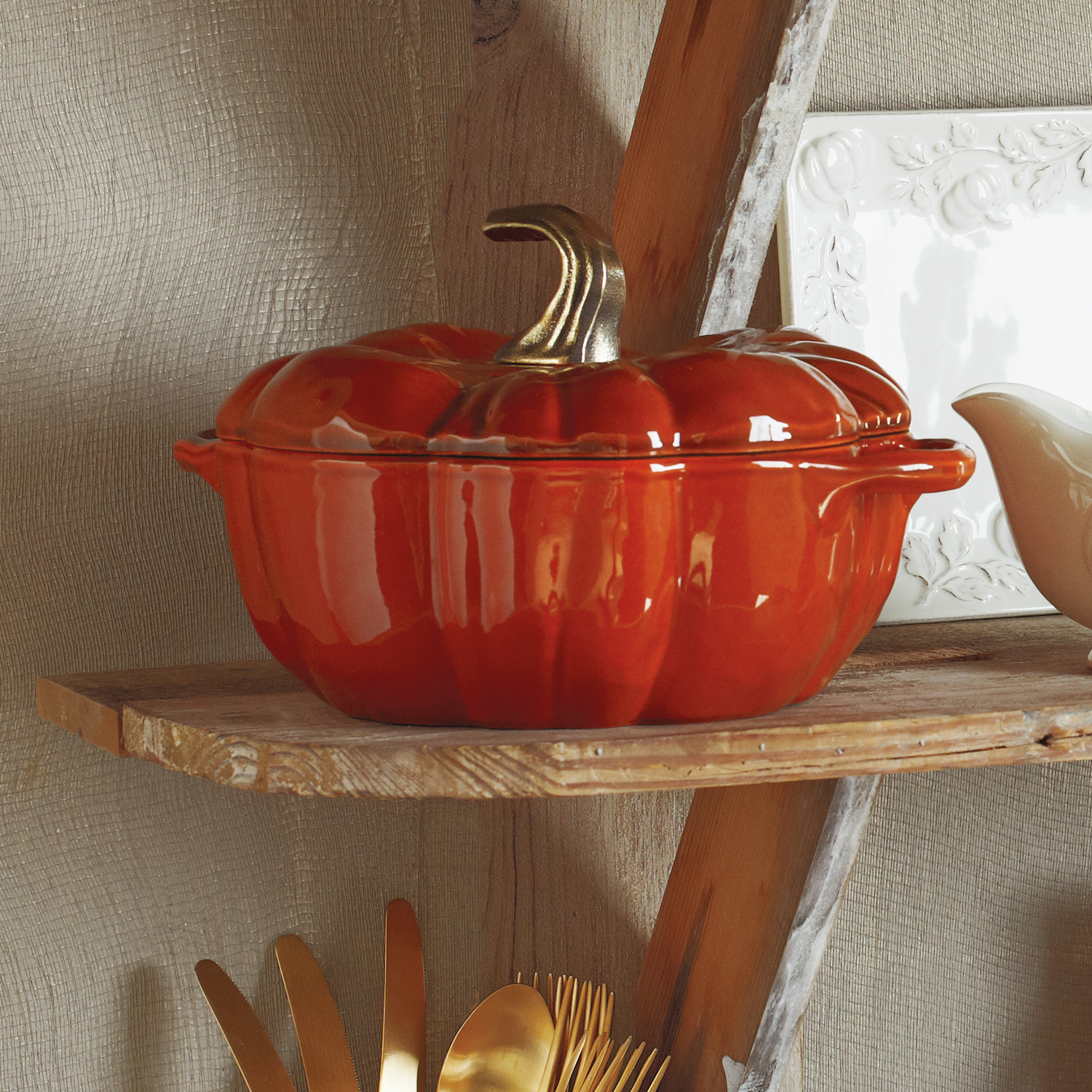 Staub Pumpkin Dutch Oven, 3.5 qt.