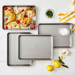 Sur La Table Platinum Quarter Sheet Pan, Set Of 2