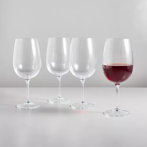 Sur La Table Bistro Red Wine Glasses, Set of 4