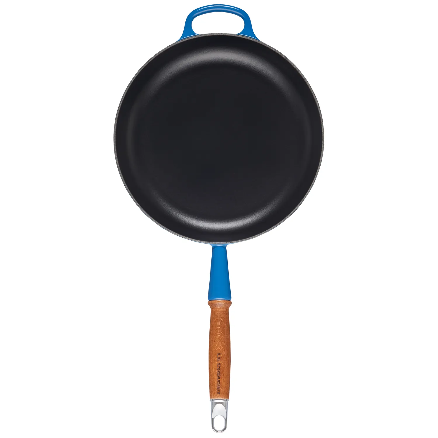 Le Creuset Enameled Cast Iron Alpine Wood Handled Skillet, 10.25"