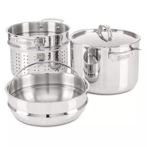 Viking Pasta Pot and Steamer, 8 qt.