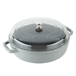 Staub Universal Deluxe Pan with Glass Lid, 4 qt.