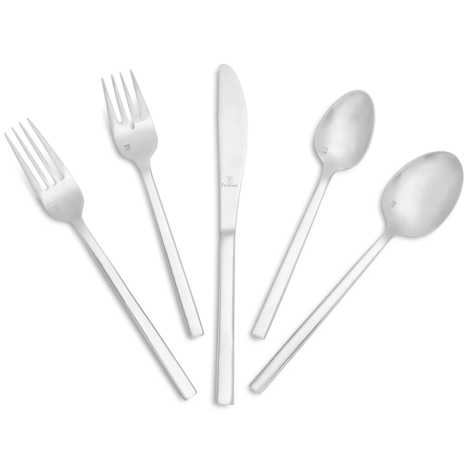 Fortessa Arezzo Flatware Set, 5-Piece Set