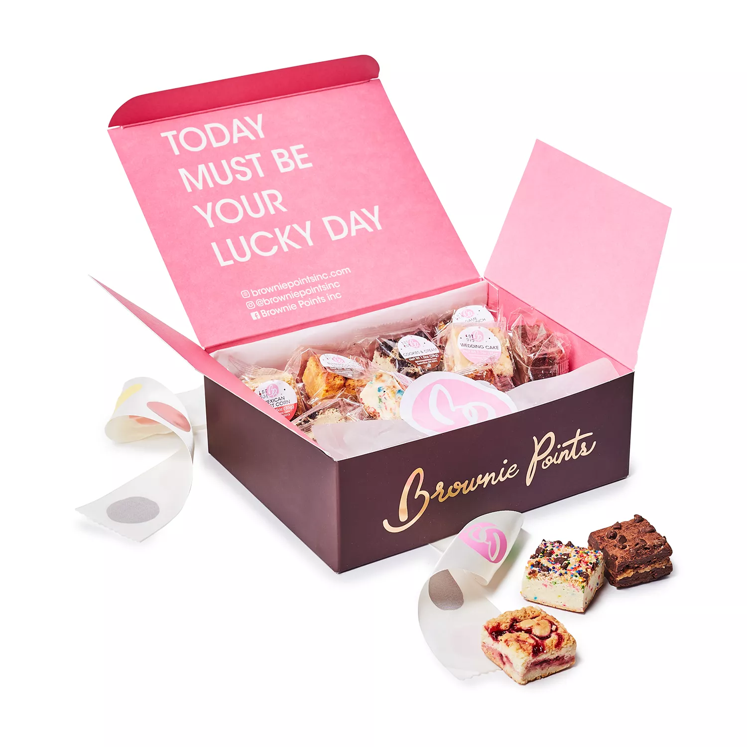 Brownie Points Baby Brownies Gift Box, 30 Pieces