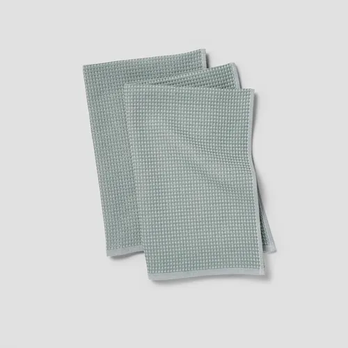 Sur La Table Essential Waffle-Weave Towels, Set of 2