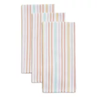 Sur La Table Ice Cream Striped Kitchen Towels, Set of 3